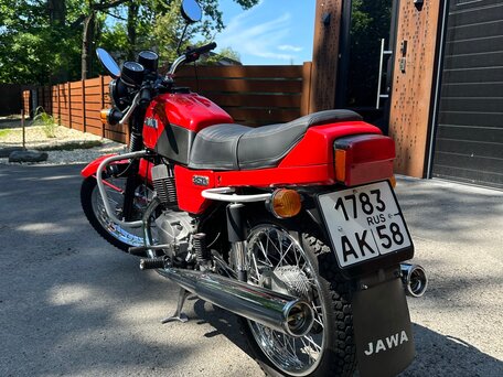 1989 Jawa 350/638, красный, 449000 рублей, вид 3