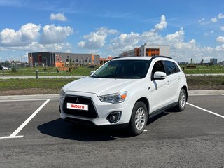 2014 Mitsubishi ASX I Рестайлинг, белый, 1200000 рублей, вид 1