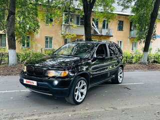 2001 BMW X5 4.4i I (E53), чёрный, 699999 рублей, вид 4