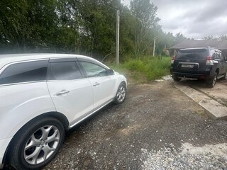 2010 Mazda CX-7 I Рестайлинг, белый, 1000000 рублей, вид 4