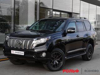 2017 Toyota Land Cruiser Prado 150 Series Рестайлинг 1, чёрный, 4699000 рублей, вид 1