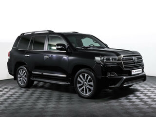 2016 Toyota Land Cruiser 200 Series Рестайлинг 2, чёрный, 5990000 рублей, вид 3