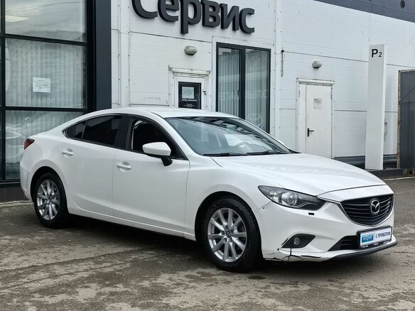 2013 Mazda 6 III (GJ), белый, 1200000 рублей - вид 2