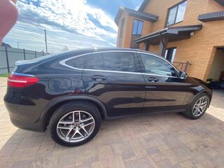 2017 Mercedes-Benz GLC Coupe 250 d I (C253), чёрный, 3900000 рублей, вид 3