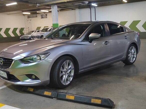 2013 Mazda 6 III (GJ), серебристый, 1600000 рублей