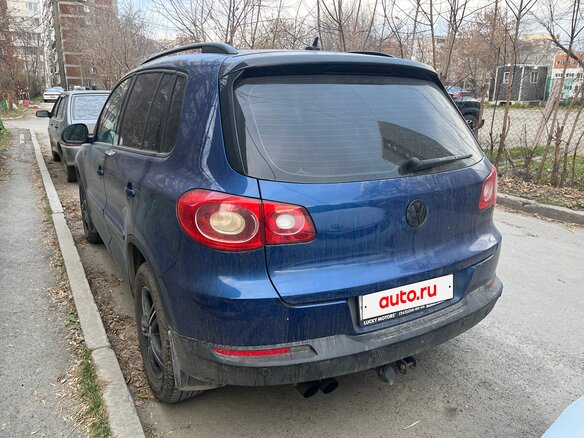 2010 Volkswagen Tiguan I, синий, 950000 рублей - вид 2