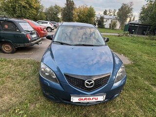 2007 Mazda 3 I (BK) Рестайлинг, синий, 400000 рублей, вид 1