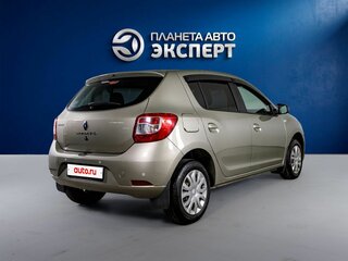 2018 Renault Sandero II, бежевый, 940500 рублей, вид 4