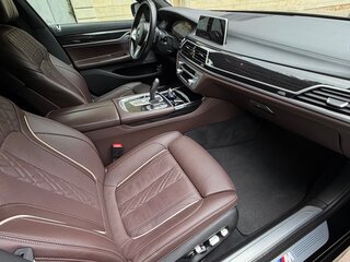 2021 BMW 7 серии 730d xDrive VI (G11/G12) Рестайлинг, чёрный, 7600000 рублей, вид 5