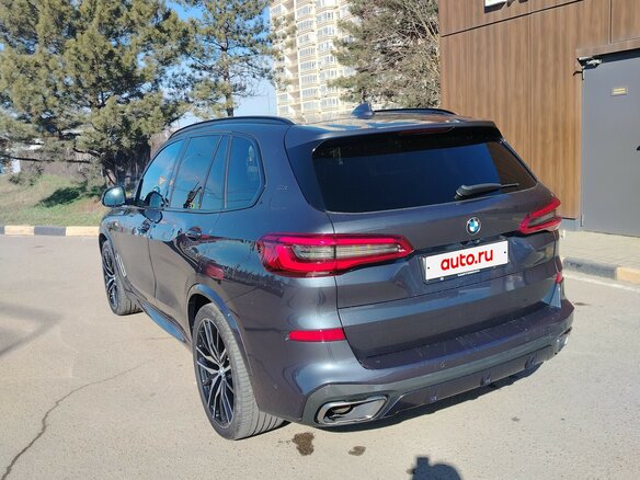 2018 BMW X5 M50d IV (G05/G18), серый, 7300000 рублей - вид 6