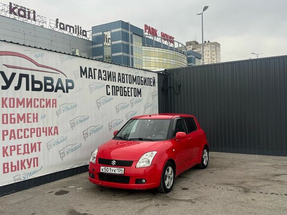 2006 Suzuki Swift AMT III, красный, 400000 рублей - вид 6