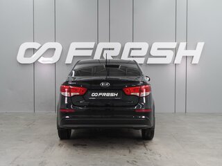 2016 Kia Rio III Рестайлинг, чёрный, 1149000 рублей, вид 4