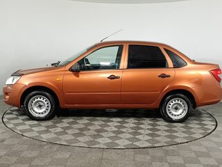 2014 Lada (ВАЗ) Granta I, оранжевый, 480000 рублей, вид 4