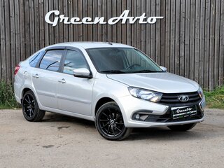 2019 Lada (ВАЗ) Granta I Рестайлинг, серебристый, 680000 рублей, вид 2