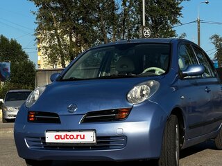 2003 Nissan Micra III (K12), голубой, 370000 рублей, вид 4