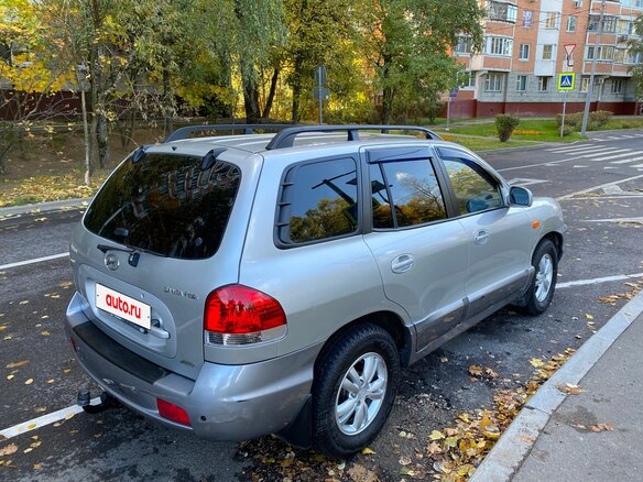 2005 Hyundai Santa Fe I, серебристый