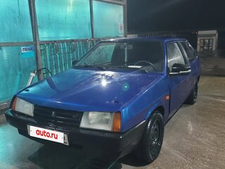 1998 Lada (ВАЗ) 2108, синий, 80000 рублей, вид 1