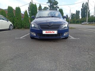 2011 Skoda Fabia II Рестайлинг, синий, 670000 рублей, вид 2