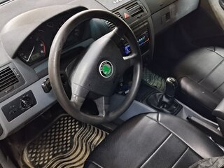 2001 Skoda Fabia I, серебристый, 200000 рублей, вид 4