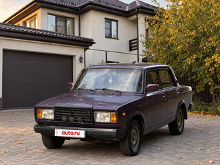 2004 Lada (ВАЗ) 2107, фиолетовый, 68000 рублей, вид 1