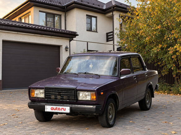 2004 Lada (ВАЗ) 2107, фиолетовый, 68000 рублей