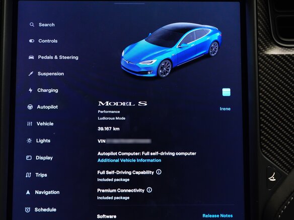 2019 Tesla Model S Performance I Рестайлинг, синий, 4800000 рублей - вид 22