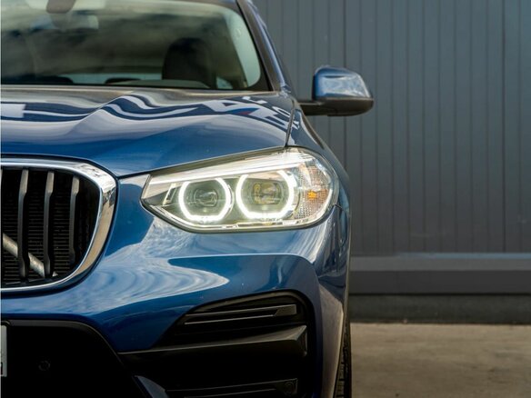 2018 BMW X3 20i xDrive III (G01), синий - вид 3