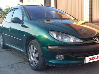 2004 Peugeot 206, зелёный, 220000 рублей, вид 3