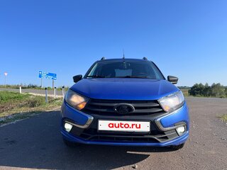 2019 Lada (ВАЗ) Granta I Рестайлинг, синий, 600000 рублей, вид 1