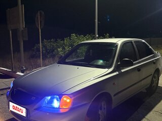 2004 Hyundai Accent ТагАЗ II, серебристый, 415000 рублей, вид 2