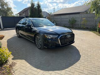 2024 Audi A8 Long 55 TFSI IV (D5) Рестайлинг, синий, 6500000 рублей, вид 1
