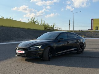 2020 Audi A5 Sportback 45 TFSI II (F5) Рестайлинг, чёрный, 3990000 рублей, вид 2