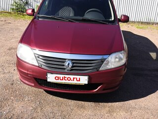 2013 Renault Logan I Рестайлинг, красный, 550000 рублей, вид 3