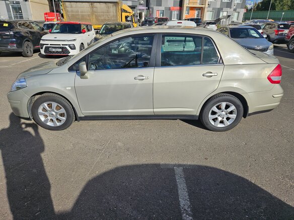 2008 Nissan Tiida I, золотистый, 450000 рублей - вид 6
