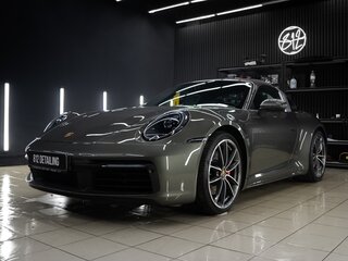 2021 Porsche 911 Targa 4S VIII (992), серый, 15490000 рублей, вид 1