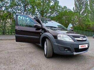 2017 Lada (ВАЗ) Largus Cross I, коричневый, 900000 рублей, вид 4