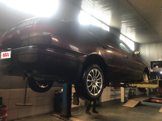 1994 Toyota Carina VI (T190), красный, 340000 рублей, вид 2