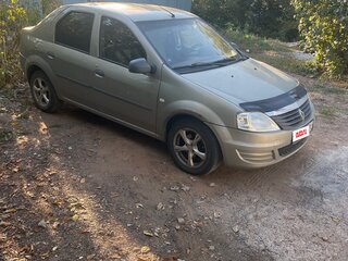 2011 Renault Logan I Рестайлинг, бежевый, 350000 рублей, вид 3