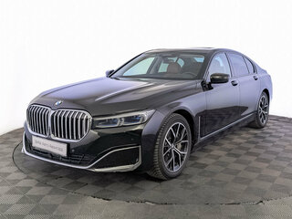 2022 BMW 7 серии 740d xDrive VI (G11/G12) Рестайлинг, чёрный, 5865000 рублей, вид 1