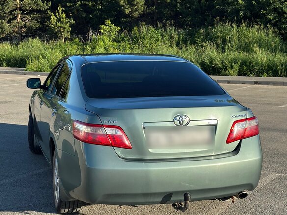 2007 Toyota Camry VI (XV40), зелёный, 1095000 рублей - вид 3