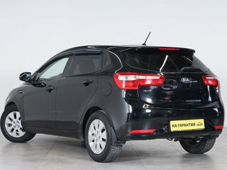 2014 Kia Rio 6-speed III, чёрный, 999000 рублей, вид 4