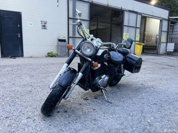 1997 Honda Shadow 750, чёрный, 350000 рублей - вид 1