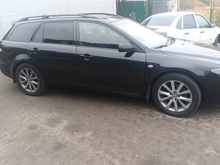 2005 Mazda 6 I (GG) Рестайлинг, чёрный, 430000 рублей, вид 2