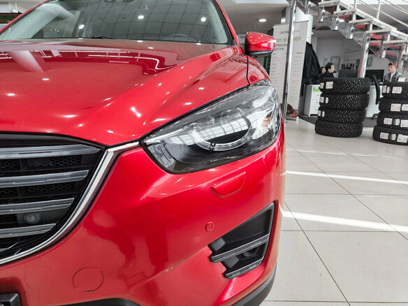 2015 Mazda CX-5 I Рестайлинг, красный, 2200000 рублей - вид 16