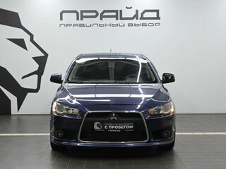 2010 Mitsubishi Lancer X, синий, 669900 рублей, вид 2