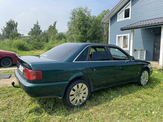 1996 Audi A6 I (C4), зелёный, 350000 рублей, вид 4
