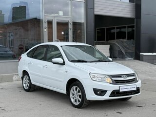 2015 Lada (ВАЗ) Granta I, белый, 505000 рублей, вид 3