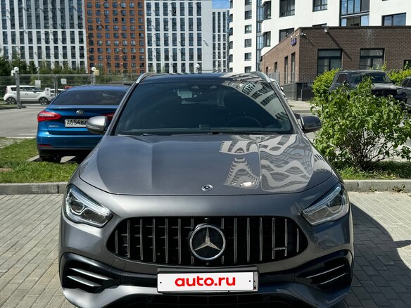 2021 Mercedes-Benz GLA AMG 45 AMG II (H247), серый, 5000000 рублей - вид 1