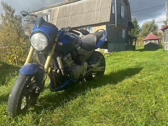 2005 Honda CB 600F Hornet, синий, 420000 рублей - вид 2
