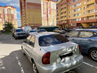2007 Chevrolet Lanos I, серебристый, 105000 рублей, вид 5